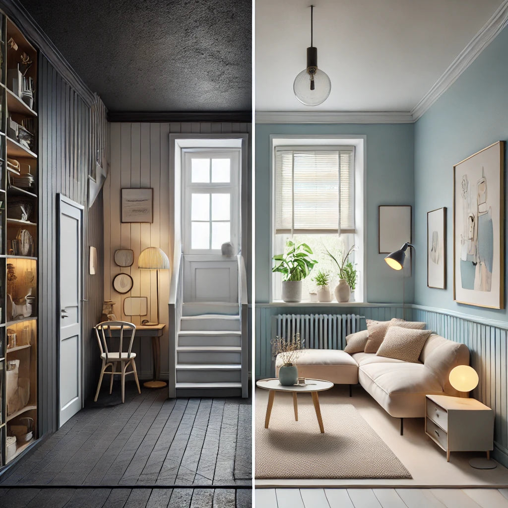 Kamer oogt ruimtelijker met lichte verfkleur