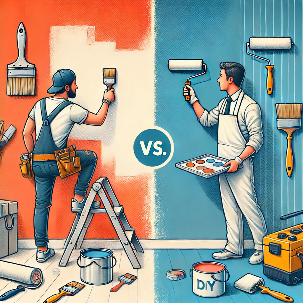 Zelf schilderen vs professionele schilder inhuren blog foto